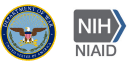 Funding support from the U.S. Department of Defense and NIH NIAID.